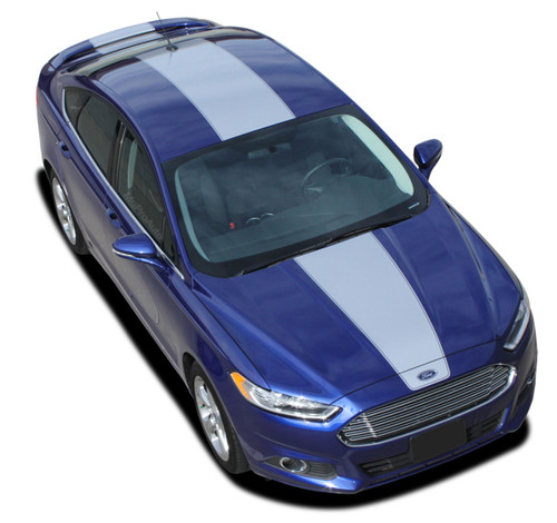 OVERVIEW : 2013 2014 2015 2016 2017 2018 2019 2020 Ford Fusion Vinyl Graphics Decals Stripe Kit! Professionally Designed Vinyl Graphics Stripes Decals Kit for the Ford Fusion! Easy to Install with 100's of colors to choose from . . .
