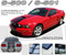 Mustang WILDSTANG S-500 : Lemans GT500 Style Vinyl Racing Stripe Kit for 2005-2009 Ford Mustang GT - Complete Factory "OEM" Style Vinyl Racing and Rally Stripes Kit for the 2005-2009 Ford Mustang GT! Pre-cut pieces ready to install. A fantastic addition to your vehicle, using only Premium Cast 3M, Avery, or Ritrama Vinyl! 