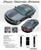 Mustang PONY CENTER - "OEM" Style 2010-2012 Ford Mustang Wide Center Racing Stripe Vinyl Graphics Kit - "OEM" Style Wide Center Vinyl Graphics Kits for the 2010-2012 Ford Mustang! Give a modern muscle car look to your new Mustang that will set your ride apart! Pre-cut pieces ready to install. A fantastic addition to your vehicle, using only Premium Cast 3M and Avery Vinyl! Check out what is included with this kit . . .
