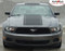 Mustang PONY CENTER - "OEM" Style 2010-2012 Ford Mustang Wide Center Racing Stripe Vinyl Graphics Kit