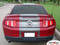 Mustang PONY CENTER : "OEM" Style 2010-2012 Ford Mustang Wide Center Racing Stripe Vinyl Graphics Kit