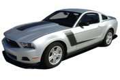"Hockey Stick " Vinyl Graphics Kits for the 2010-2013 Ford Mustang! Hockey Stick Kit that gives a modern muscle car look to your new Mustang and will set your ride apart! Hood Stripe, Right and Left Sides, and ALL Badging Included! Pre-cut pieces ready to install. A fantastic addition to your vehicle, using only Premium Cast 3M, Avery, or Ritrama Vinyl!