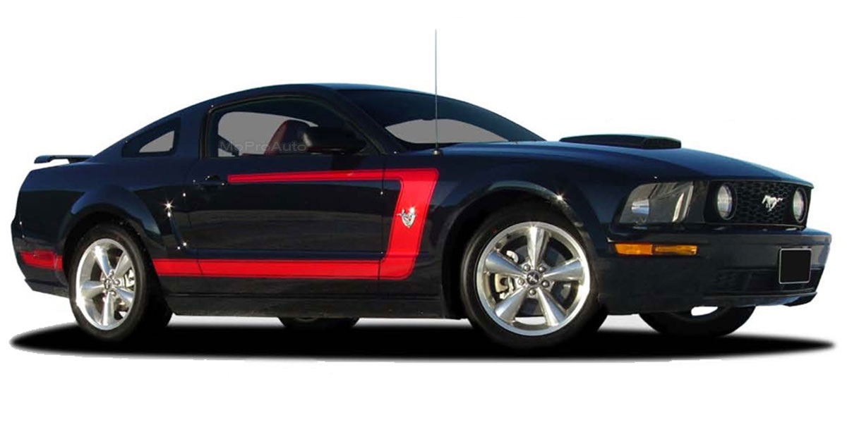 Solid Pony Dash Decal For 2005-2009 Ford Mustang – Vinyl Sticker
