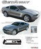 Mustang GETAWAY - 2010-2013 Ford Mustang Vinyl Graphics Kit - C Style Vinyl Graphics Kit for the 2010-2013 Ford Mustang! Great alternative to rally stripes, gives a retro muscle car look that will set your Mustang apart!