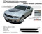 Mustang DOMINATOR (Solid Hood Spears Only) : 2010-2012 Ford Mustang Graphics Kit - * NEW Vinyl Graphics Kits for the 2010-2012 Ford Mustang! Give a modern muscle car look to your new Mustang that will set your ride apart! Left and Right "Solid" Hood Spears Included!