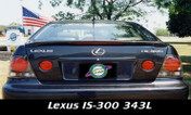 Lexus - IS300 2000-2004 OEM Factory Style Spoiler