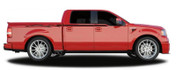 HUSTLER : Automotive Vinyl Graphics and Decals Kit - Shown on FORD F-150