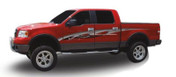 HOT ROD : Automotive Vinyl Graphics and Decals Kit - Shown on FORD F-150 SERIES (M-1393)