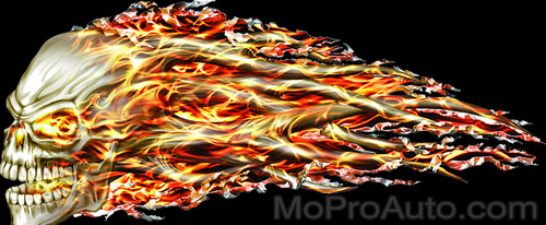 HELLION TEAR FIRE : High Definition Automotive Vinyl Graphics (M-HLT-90)