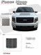 NEW! * Ford F-150 Screen Printed "Appearance Package" Hood Vinyl Graphic Kit! Ready to install for your F-150 Ford Truck for 2009 2010 2011 2012 2013 2014 and 2015 2016 2017 Models. Professional "OEM Style" and Design! For Automotive Restylers and Dealers!