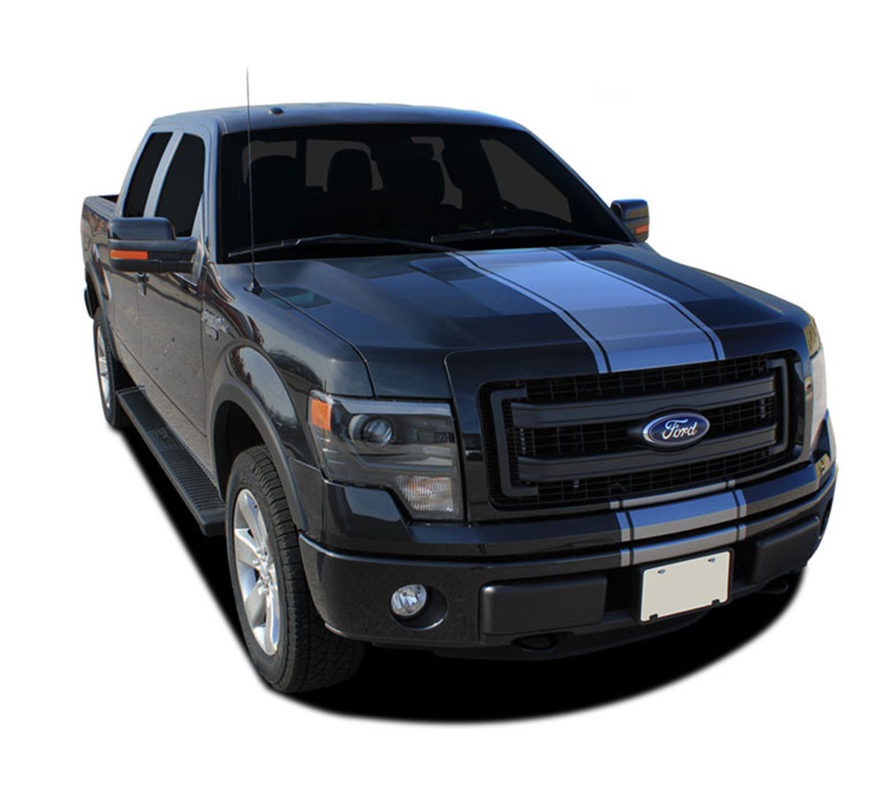 F150 CENTER STRIPE Ford F150 Racing Stripes Vinyl Graphics and