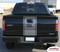 F-150 CENTER STRIPE - Ford F-150 Racing Stripes Vinyl Graphics and Decals Kit for 2009, 2010, 2011, 2012, 2013, 2014 Models  - Customer Photos