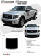 NEW! Ford F-150 "Appearance Package Style" Hood Vinyl Graphic Kit! Ready to install for your F-150 Ford Truck for 2009 2010 2011 2012 2013 2014 Models. Professional "OEM Style" and Design! For Automotive Restylers and Dealers! - Details