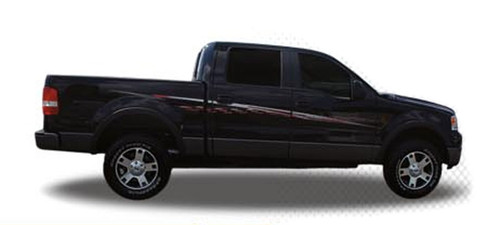 DIAMONDBACK : Automotive Vinyl Graphics and Decals Kit - Shown on FORD F-150 Series 
Revolutionary Automotive Vinyl Graphics Packages by Illusions/GFX! Many colors, sizes and styles to choose from for cars, trucks, boats, trailers and more. Shown here on a FORD F-150 Series Truck . . .