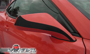 Chevy Camaro : Mirror Accent Stripes Kit fits 2010-2013 (SVS312C)