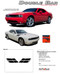 Challenger DOUBLE BAR : Hood Hash Style Vinyl Graphics Kit for 2008-2020, 2021 Dodge Challenger * New! * Dodge Challenger DOUBLE BAR "Mopar Style" Hash Style Vinyl Graphics, Decal and Stripe Package for Dodge Challenger! Pre-cut pieces ready to install . . . A fantastic addition, using only Premium Cast 3M, Avery, or Ritrama Vinyl!