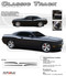 Challenger CLASSIC TRACK : Vinyl Graphics and Decal Kit for Dodge Challenger CLASSIC TRACK! Brand New Body Line Style Graphics and Decal Package for the New 2008, 2009, 2010, 2011, 2012, 2013, 2014, 2015, 2016, 2017, 2018, 2019, 2020, 2021, 2022, 2023 Dodge Challenger! Pre-cut pieces ready to install . . . A fantastic addition, using only Premium Cast 3M, Avery, or Ritrama Vinyl!