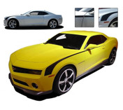 Camaro THROWBACK : 2010 2011 2012 2013 Chevy Camaro "Hockey Stick" OEM Style Vinyl Graphics Kit - 2010-2013 Chevy Camaro Graphics Kit! Engineered specifically for the new Camaro, this kit is a fantastic way to upgrade the new Camaro for a retro muscle car "hockey stick" look! Pre-cut pieces ready to install!