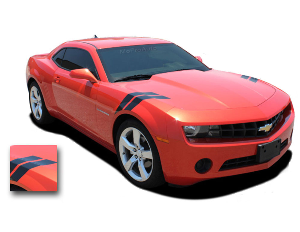 FORD MUSTANG FENDER HASH STRIPES DECALS 2015 2016 HIGH QUALITY 2 SETS OF STRIPES