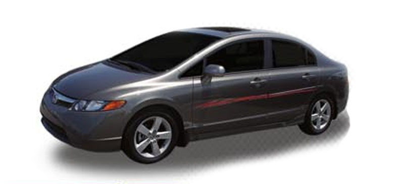 Blast Automotive Vinyl Graphics And Decals Kit Shown On Small