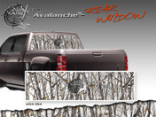 Avalanche Wild Wood Camouflage : Rear Window "See Through" Film Graphic Kit 24 inches x 65 inches
Amazing style featuring Wild Wood Camo Camouflage. See out with ease when in the cab, and block harmful sun rays from outside! This perforated window film is available in 4 different camo color styles. Easy to apply bubble free installation! Includes 1 rear window decal. Size is 24 inches by 65 inches.