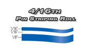 4/16th x 150ft Professional Vinyl Pinstriping Roll 
Pro Grade Vinyl Pin Striping Rolls Made Exclusively for the Automotive Market!