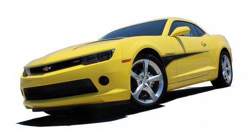 2014 2015 Chevy Camaro SWITCHBLADE 2 Graphics Kit! Engineered specifically for the new Camaro, this kit will give you a factory OEM upgrade look at a discount price! Pre-cut pieces ready to install! Fits RS, LS, LT, SS Models . . .