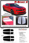 2014 - 2015 Chevy Camaro Factory "OEM Style" Racing and Rally Stripes Graphic Kit! Engineered specifically for the new Camaro, this kit will give you a factory OEM upgrade look at a discount price! Pre-cut pieces ready to install! Fits RS, LS, LT V6 Models with or without Spoiler . . . also fits convertible models.