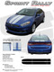 SPRINT RALLY : 2013 2014 2015 2016 Hood, Roof, and Deck Lid Racing Stripes for Dodge Dart - Details