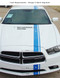 E-RALLY : Vinyl Graphics Kit for Dodge Charger - Sizing Front