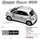 Fiat 500 Vinyl Graphics, Stripes and Decal Kit! Hood and Roof Decals Included. Pre-cut pieces ready to install, using only Premium Cast 3M, Avery, or Ritrama Vinyl!