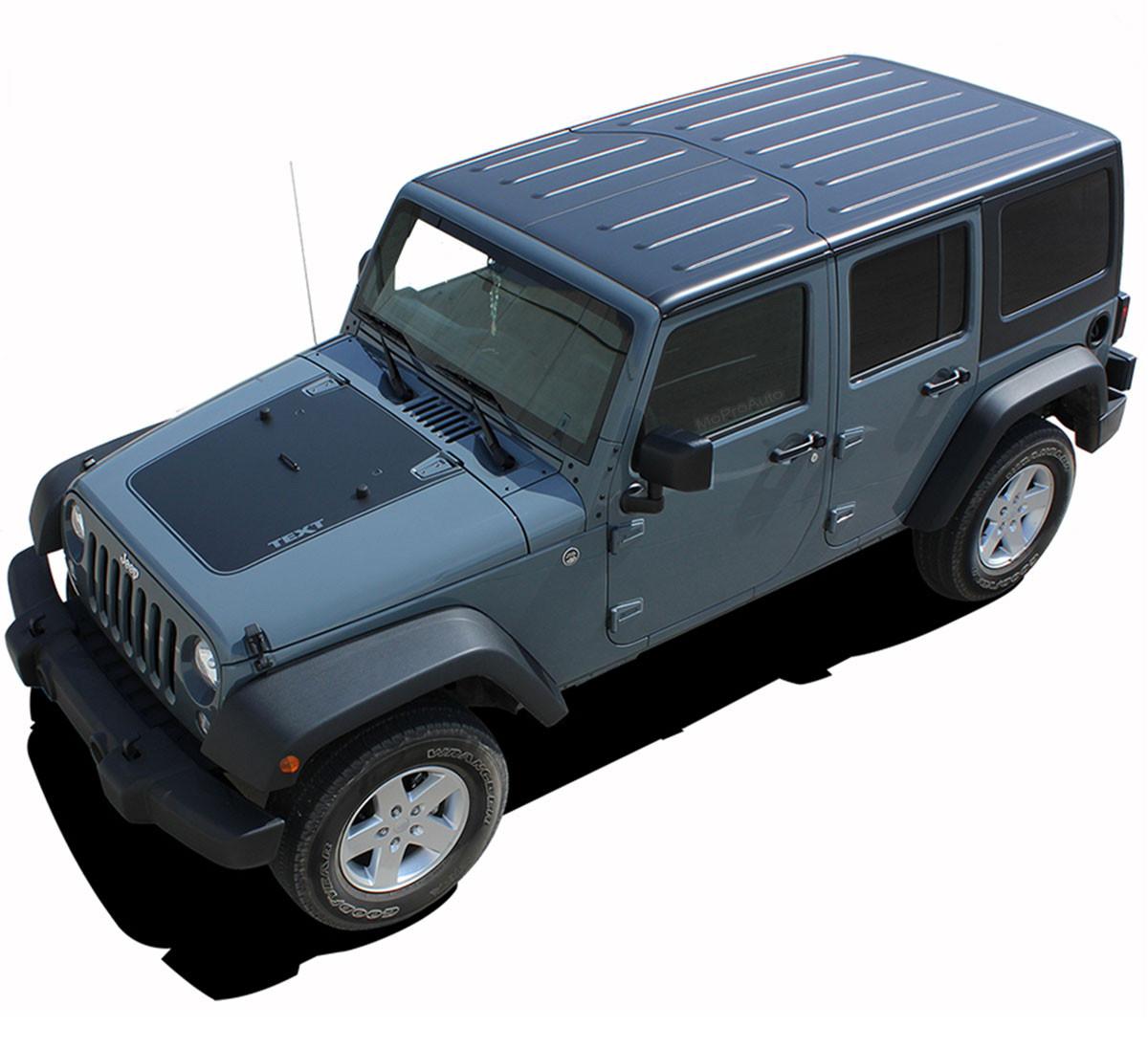 OUTFITTER : Jeep Wrangler Hood Vinyl Graphics Decal Stripe Kit for 2007  2008 2009 2010 2011 2012 2013 2014 2015 2016 2017 Models - MoProAuto |  Professional Vinyl Graphics and Striping