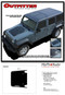 OUTFITTER : Jeep Wrangler 2007 2008 2009 2010 2011 2012 2013 2014 2015 2016 2017 Hood Vinyl Graphics Decal Stripe Kit - Details