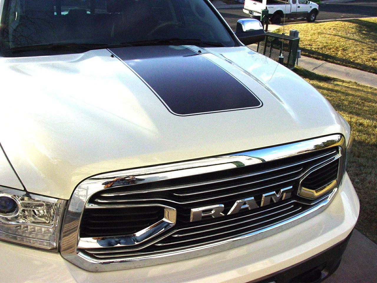 RAM HOOD 20092015 2016 2017 2018 Dodge Ram Vinyl Graphics Striping