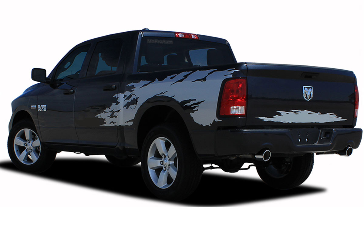 RAM RAGE SOLID | 2009-2018 Dodge Ram Power Wagon Vinyl Graphics Kit ...