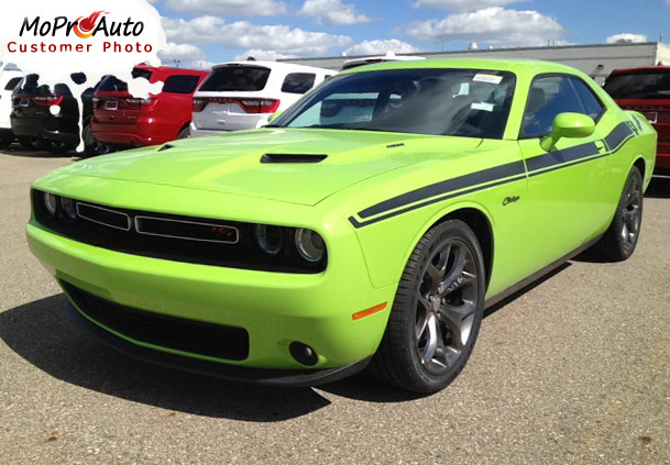 Dodge Challenger Door Stripes Dual 15 Vinyl Graphic Body