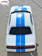 Challenger RALLY PLUS : Factory OEM Style Vinyl Graphic Racing Stripes for 2015, 2016, 2017, 2018, 2019, 2020, 2021, 2022, 2023 Dodge Challenger! Complete Factory "OEM Style" 10" Wide Solid Racing Stripes with "WINGED" Hood -  Graphics, and Decal Set for the Dodge Challenger! Ready to install . . . A fantastic customization with graphics that fit, using only Premium Cast 3M, Avery, or Ritrama Vinyl! - Customer Photo