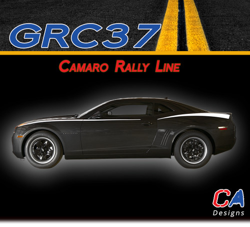2010-2015 Chevy Camaro Rally Line Vinyl Stripe Kit (M-GRC37)