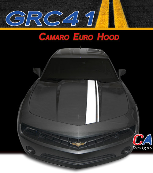 2010-2013 Chevy Euro Hood Vinyl Stripe Kit (M-GRC41)