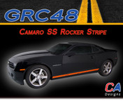2010-2015 Chevy Camaro SS Rocker Vinyl Stripe Kit (M-GRC48)