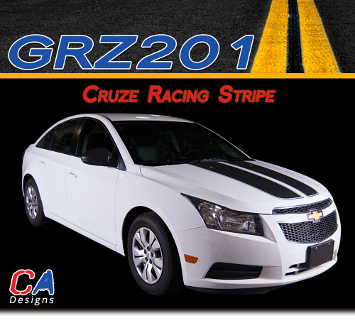 2011-2015 Chevy Cruze Racing Vinyl Stripe Kit (M-GRZ201)