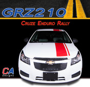 2011-2015 Chevy Cruze Enduro Rally Vinyl Stripe Kit (M-GRZ210)