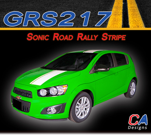 2012-2015 Chevy Sonic Road Rally Vinyl Stripe Kit (M-GRS217)