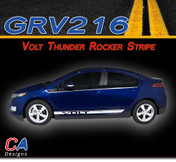 2011-2015 Chevy Volt Thunder Rocker Vinyl Stripe Kit (M-GRV216)