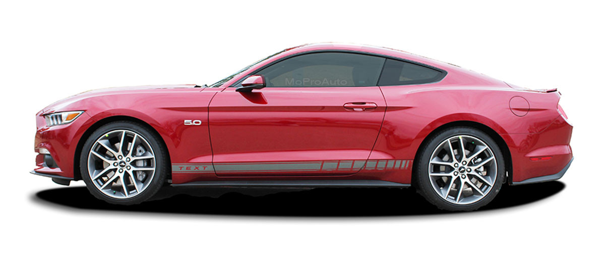 Stallion Rocker 2 Ford Mustang Rocker Panel Decals Door