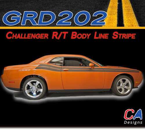 2008-2010 Dodge Challenger R/T Body Line Stripe Kit (M-GRD202-353)