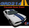 2011-2014 Dodge Challenger Racing Stripes Vinyl Stripe Kit (M-GRD214)