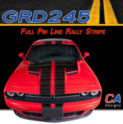 2015-2023 Dodge Challenger Full Pin Line Rally Vinyl Stripe Kit (M-GRD245)
