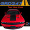2015-2023 Dodge Challenger Track Hood Vinyl Stripe Kit (M-GRD247)