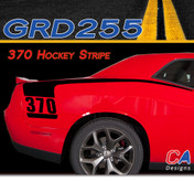 2015-2023 Dodge Challenger 370 Hockey Stripe Vinyl Stripe Kit (M-GRD255)
